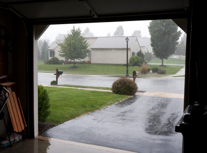 Garage Door Left Open